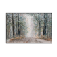 Misty Forest Trail Watercolor Landscape #M3604