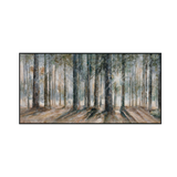 Forest Light Nature Inspired Painting #M3609