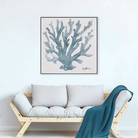 Blue Coral Abstract Ocean Art #M3667