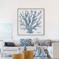 Blue Coral Abstract Ocean Art #M3667