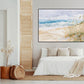 Coastal Whisper Sailboats & Beach Painting #M3671