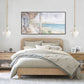 Seaside Retreat Sunlit Coastal Painting #M3691
