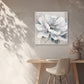 Icy Bloom Textured Floral Painting #M3701