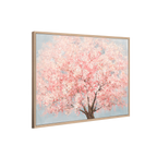 Spring Cherry Blossom Tree Oil Painting #M3734