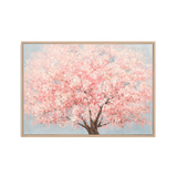Blush Blossom Cherry Tree Painting #M3734