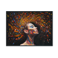 Color Burst Abstract Woman Portrait #M3782