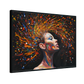 Color Burst Abstract Woman Portrait #M3782