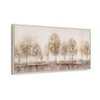 Modern Minimalist Abstract Trees Oil Painting #M4574