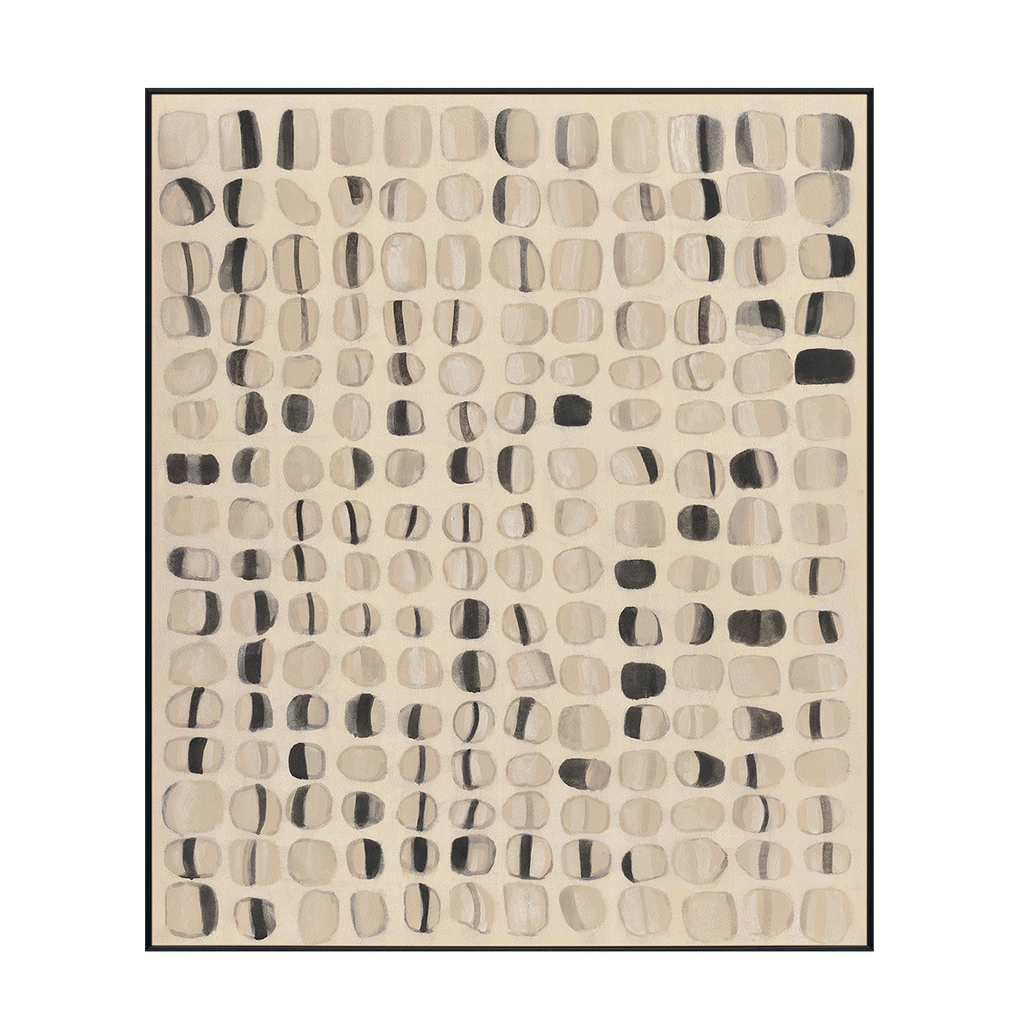 Harmony of Calm Neutral Abstract Painting #M4673