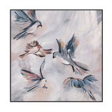 Twilight Flight Bird Painting #4713