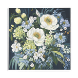 Whisper Bloom Pastel Floral Painting #M4725