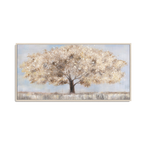 Minimalist Elegant Lone Tree Oil Painting #M4736