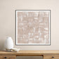 Desert Weave Beige Textured Painting #M4780