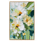 Mint Breeze Floral Abstract Painting