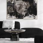 Modern Black And White Wall Art #M5514