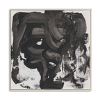 Black and White Textured Wall Art #M5515