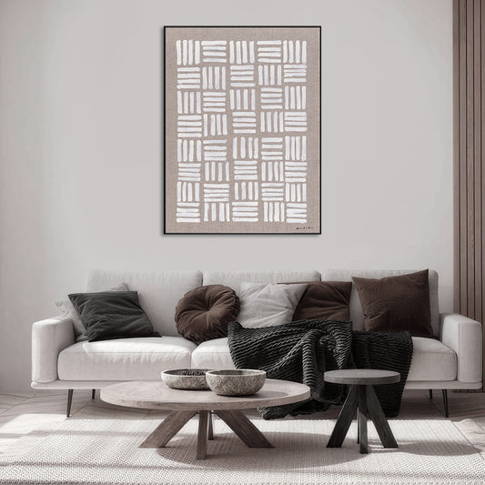 White Sequence Minimal Line Abstract #M5680-1