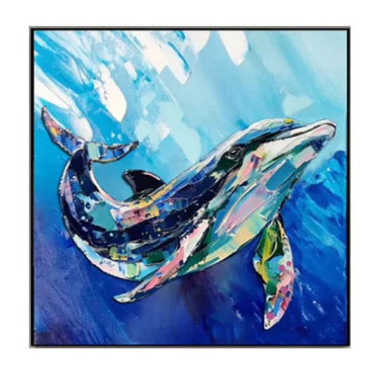 Ocean Dawn Whale Painting