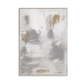 Golden Drift Neutral Abstract Canvas #M5896