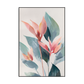 Dawn Leaves Tropical Floral Painting #M6053