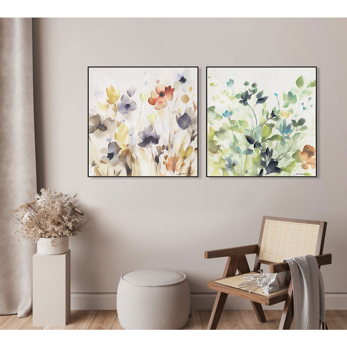 Dancing Petals Abstract Floral Art #M6077