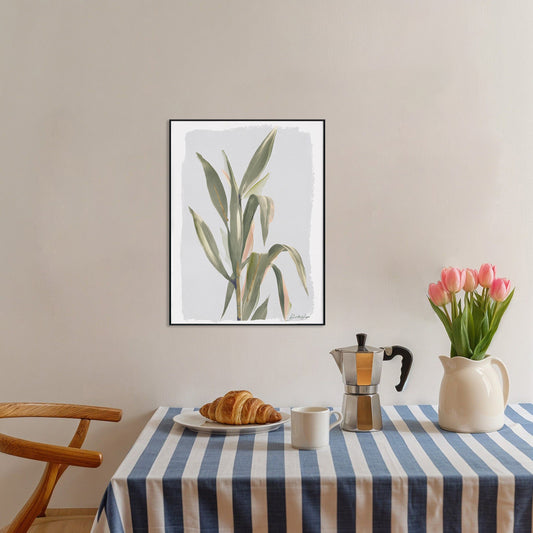 Graceful Leaves Minimal Plant Art #M6752