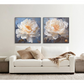 Radiant Peony White Floral Art #M6936