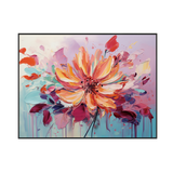 Bloom Symphony Abstract Colorful Flower Painting #MH-1220