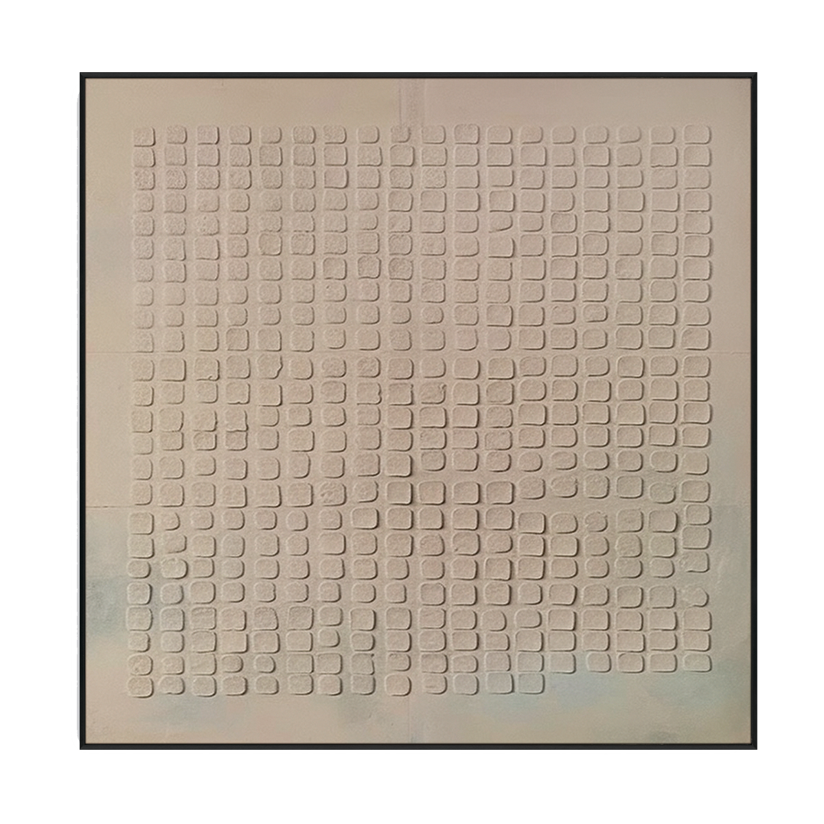 Serene Grid Minimalist Textured Painting #MS1119