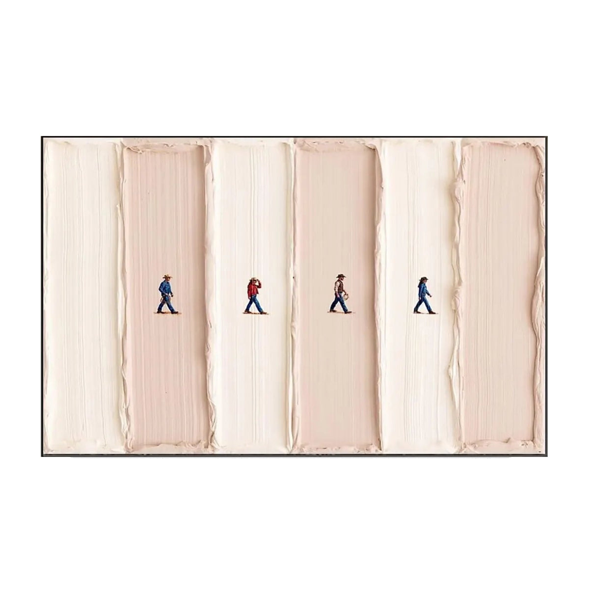 Minimalist Figurative Abstract Painting