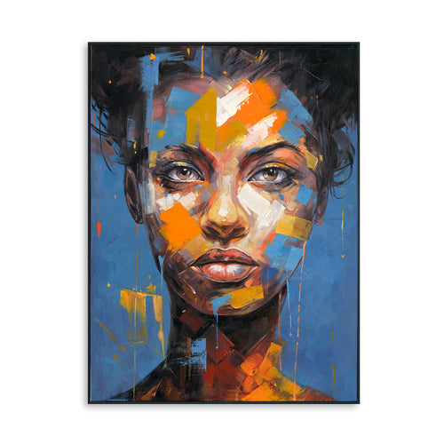 Abstract Collage Female Portrait #P2617