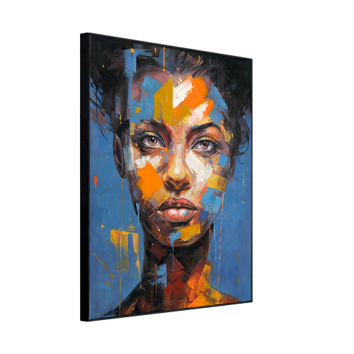 Abstract Collage Female Portrait #P2617