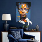 Abstract Collage Female Portrait #P2617