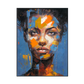 Bold Gaze Abstract Portrait Painting #P2617