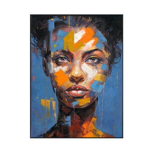 Abstract Collage Female Portrait #P2617