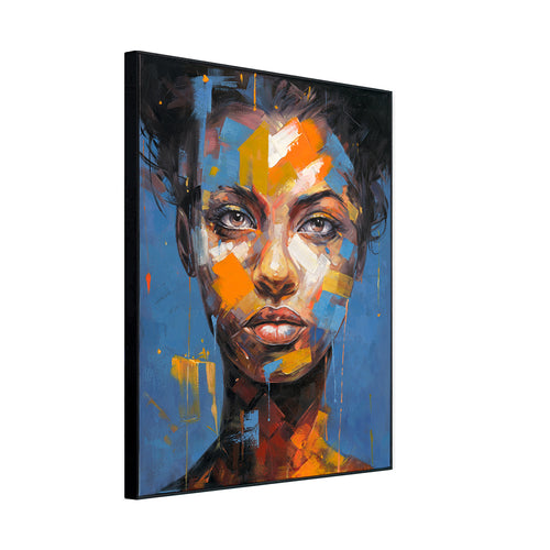 Abstract Collage Female Portrait #P2617