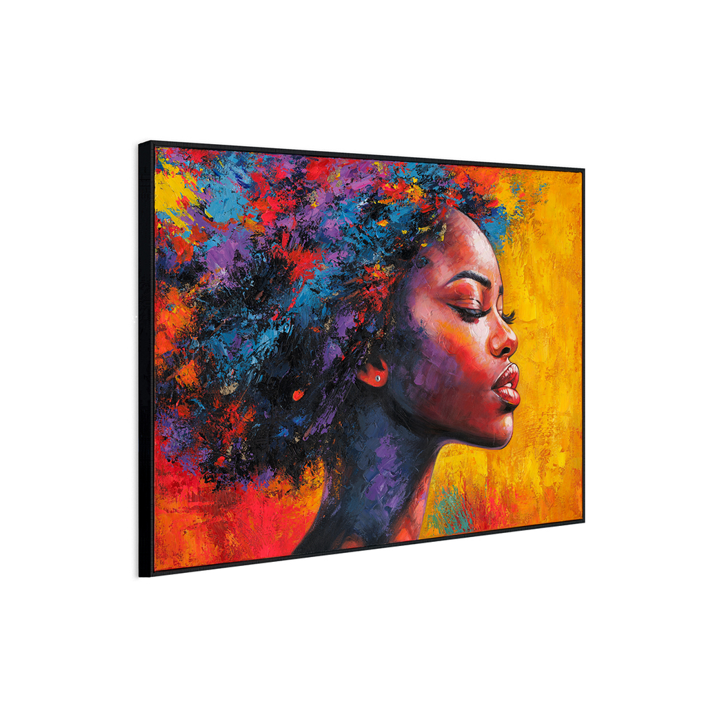 Abstract Dancer Colorful Portrait #P2782