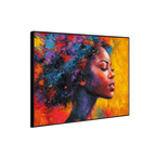 Abstract Dancer Colorful Portrait #P2782