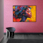 Abstract Dancer Colorful Portrait #P2782