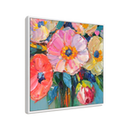 Vibrant Floral Oil Painting #P2853
