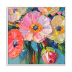 Vibrant Floral Oil Painting #P2853