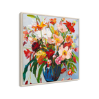 Vibrant Floral Bouquet Oil Painting #P4012