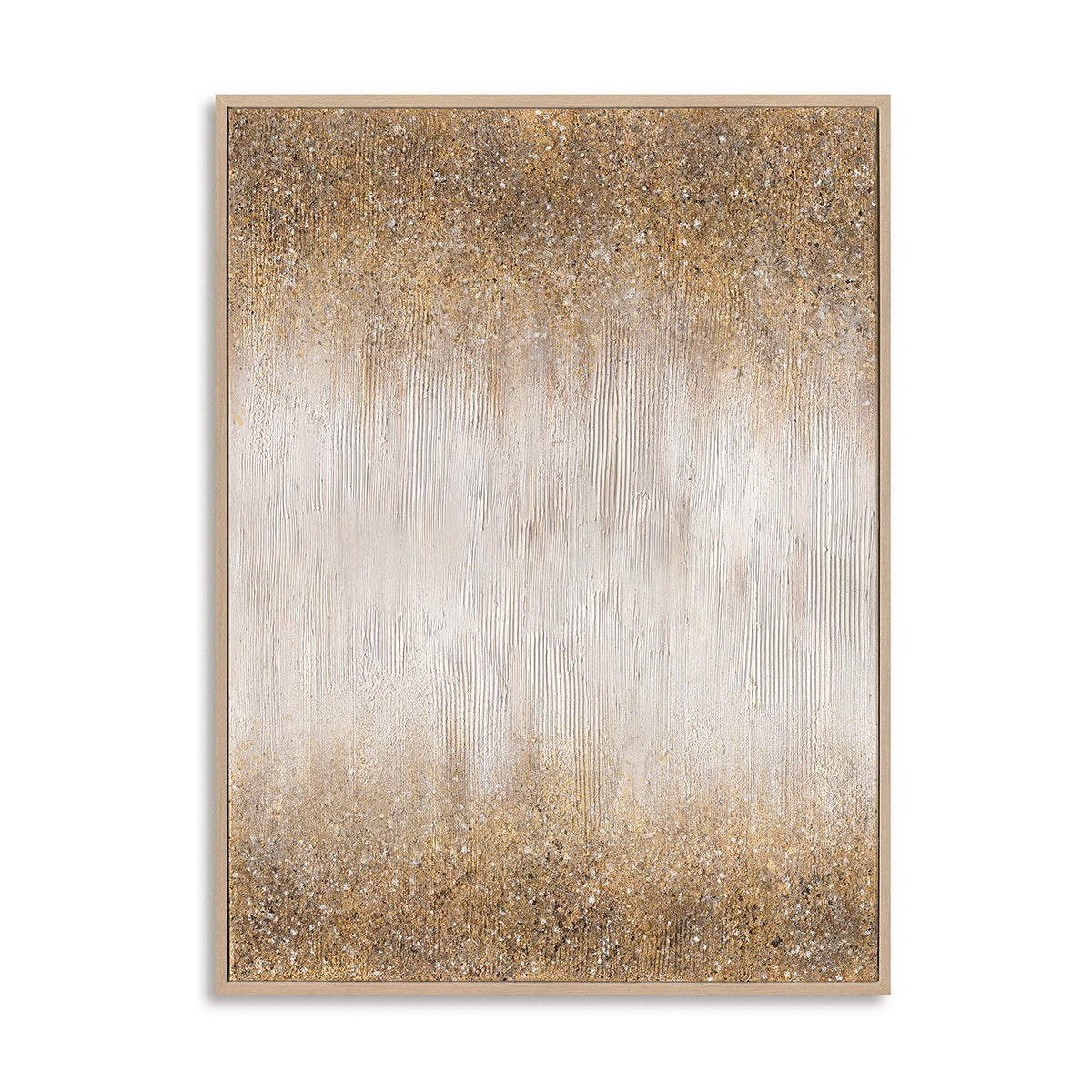 Gold Gradient Textured Art #P4506