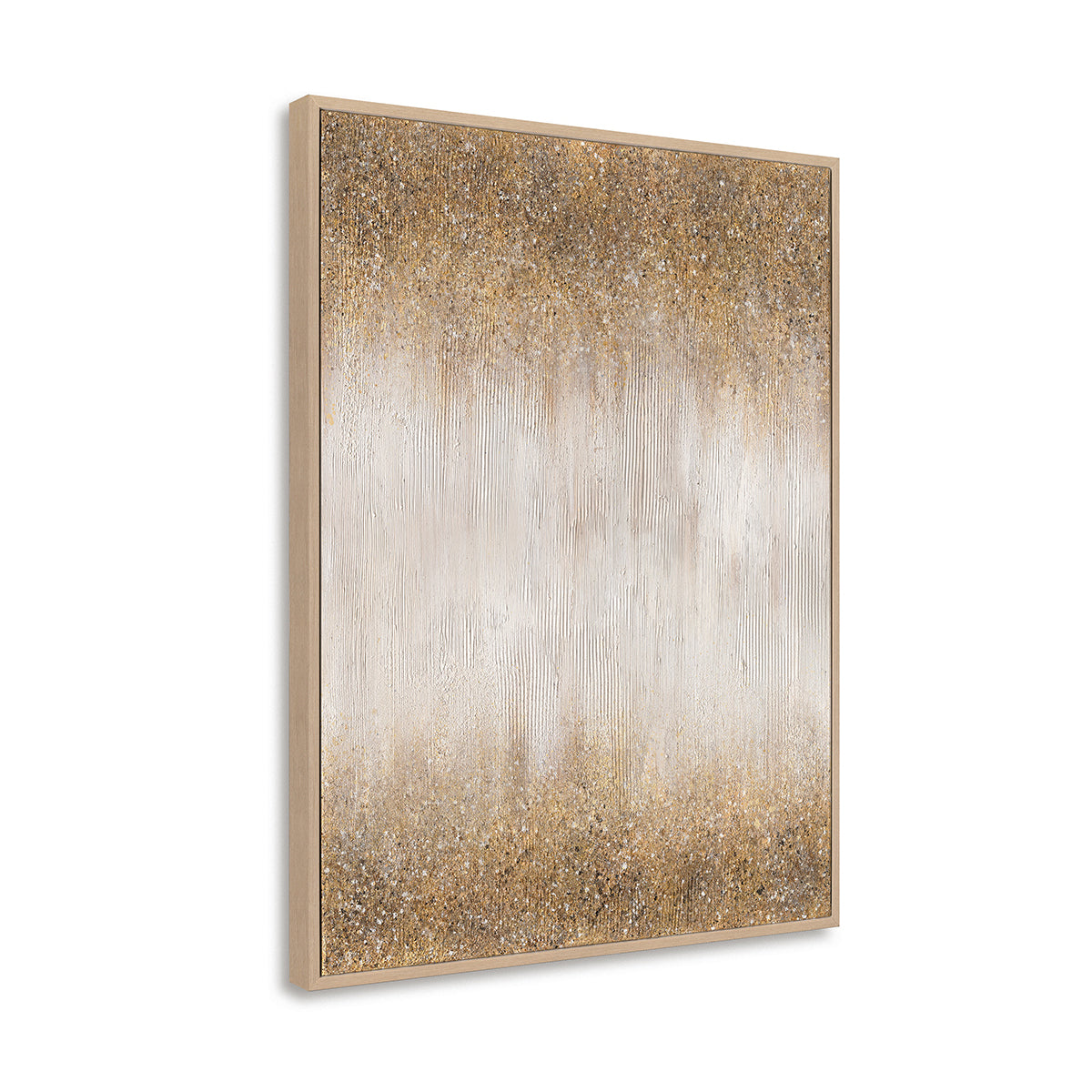 Gold Gradient Textured Art #P4506