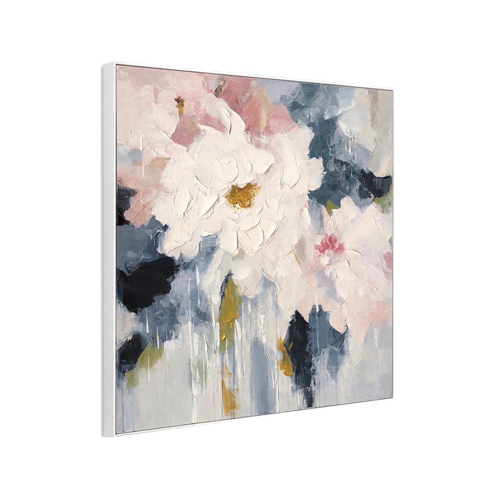 Soft Floral Oil Painting #P4582