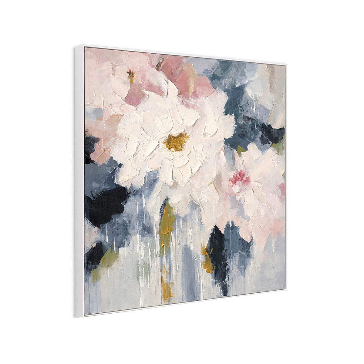 Soft Floral Oil Painting #P4582