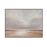 Soft Glow Textured Floral Painting #M0686