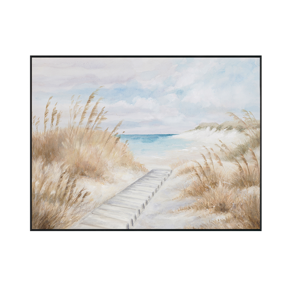 Dune Path Coastal Landscape Painting #M4563