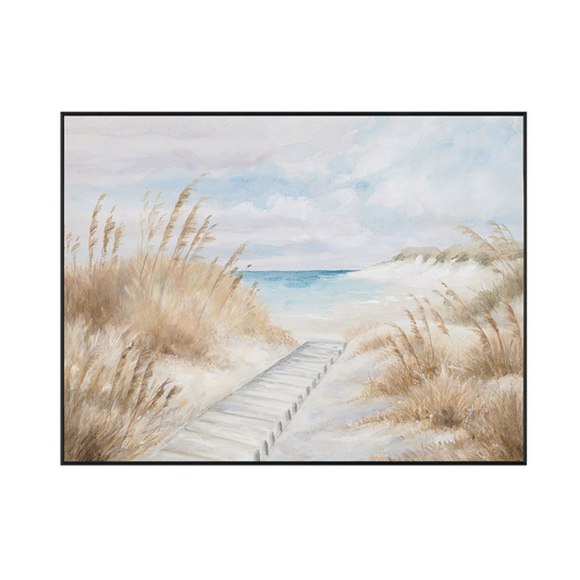 Dune Path Coastal Landscape Painting #M4563