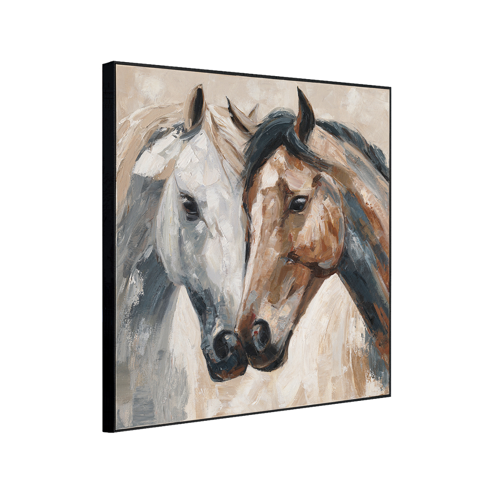 Horse Portrait Oil Painting #P4692